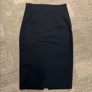 Zara XS Black Pencil Skirt
